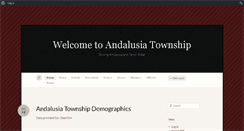 Desktop Screenshot of andalusiatownship.org
