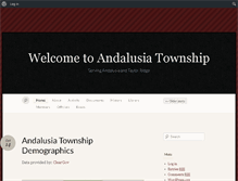 Tablet Screenshot of andalusiatownship.org